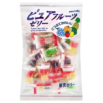 【江戶物語】HOOEI 豐榮水果軟糖 袋裝220g 綜合 水果軟糖 寒天軟糖 日本原裝 日本糖果 婚禮糖果 喜糖