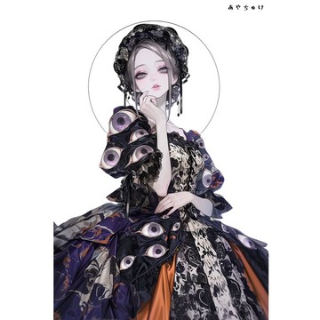 【9 月新品】07-152-0347 人物貼紙 瘋狂哥德式萬聖節