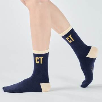 1896 中筒襪 -   深藍(F)