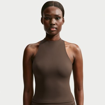 NikeSKIMS Matte Women's Mock-Neck Racerback Tank Top