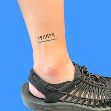 刺青紋身貼紙 - SUMMER 夏天 Surprise Tattoos 2入