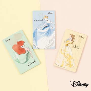 迪士尼｜水彩公主108K便條紙 愛麗兒 貝兒 仙杜瑞拉 備忘錄 便條紙 便利貼 NP318 文具旗艦店