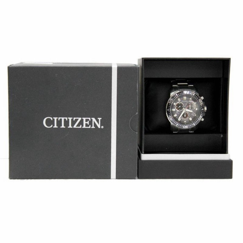 CITIZEN/シチズン プロマスター クロノグラフ 電波ソーラー エコ