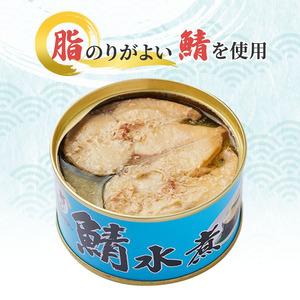 ふるさと納税 サバ缶 若狭の鯖缶 45缶 セット 水煮 鯖缶 さば サバ 鯖 缶 缶詰 魚 魚介 魚介類 海鮮 福井 若狭町 福井県若狭町