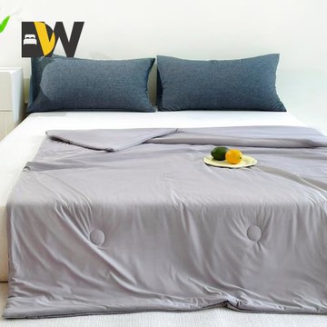 夢之語 沁涼冰沙被 (淺灰)150x200cm 冰冰被/涼感被/空調被/四季被
