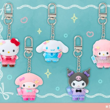 【三麗鷗Sanrio】制服造型 鑰匙圈盲盒(隨機出貨)(拆封不退)【墊腳石】