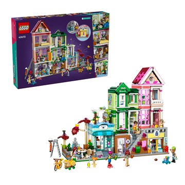 LEGO 樂高 Friends系列 心湖城公寓和商店 積木玩具組 42670  1盒