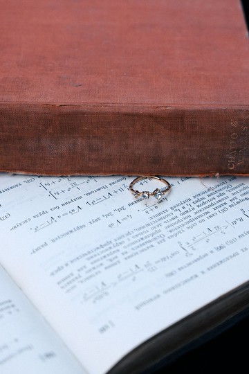 COR-DATE / 三鑽排序戒指