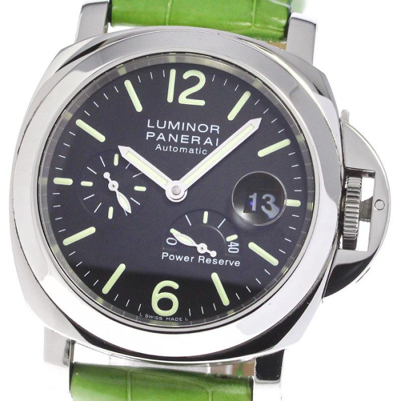 パネライ PANERAI PAM00090 ルミノール パワーリザーブ デイト 自動