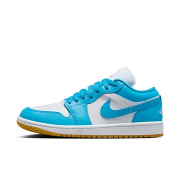 WMNS AIR JORDAN 1 LOW WHITE DARK POWDER BLUE