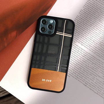 iPhone 17/16 手機殼∣英倫格紋 磨砂 MagSafe 磁吸防摔手機殼