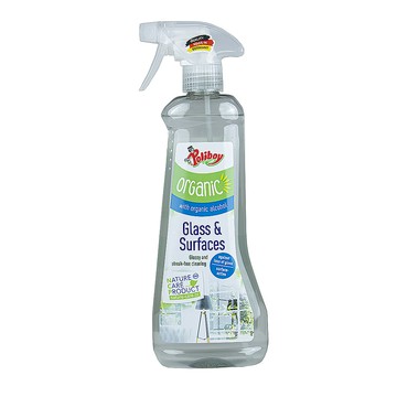 Poliboy 德淨 有機玻璃清潔劑，適用於窗戶、玻璃、鏡子  500ml  1瓶