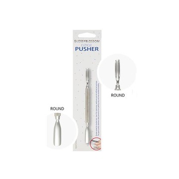 GlossyBlossom進口不鏽鋼雙頭推棒-弧