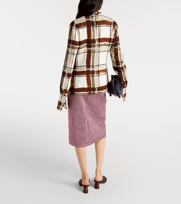 Dries Van Noten Checked top