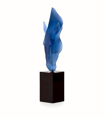 Lalique x Nic Fiddian-Green Crystal Still Water Sculpture