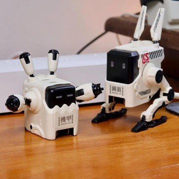 （爆款熱賣）（國際精品）【免運】重力星球狗氮35W充電器桌面充電站氮化鎵雙口華為iPhone15充電器