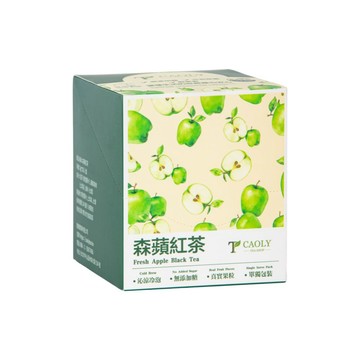 茗窖茶莊 森蘋紅茶茶包3gx10入/盒(水果茶/青蘋果/冷泡/熱泡/果乾/茶葉)