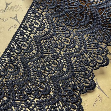 14CM寬水溶鏤空刺繡蕾絲花邊diy衣服裙子裝飾配件絲帶布料輔料