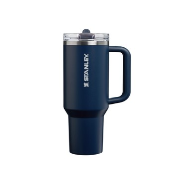STANLEY 防漏吸管隨手杯 1.18L / 午夜海軍藍
