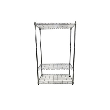我塑我形 90 x 45 x 120 cm MIT耐重萬用鐵力士鍍鉻三層架 收納架 置物架 鐵力士架 鞋架
