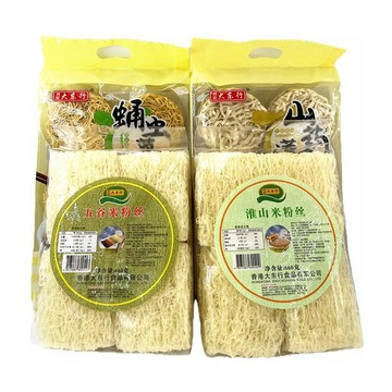 ✨✨大東行 山藥蓮子面 蟲草麵680g 五穀米粉 淮山粉絲 方便麵
