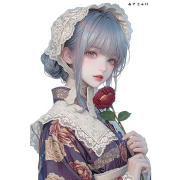【9 月新作】07-144-0295 人物貼紙 幻想復古浪漫喫茶