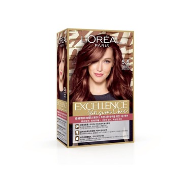 LOREAL時尚魅力系列染髮霜5_6楓糖紅棕