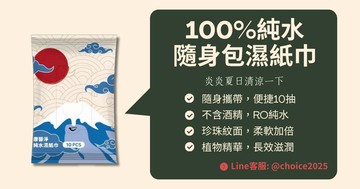 [康醫淨]隨身包濕紙巾-10抽 (1箱300包)