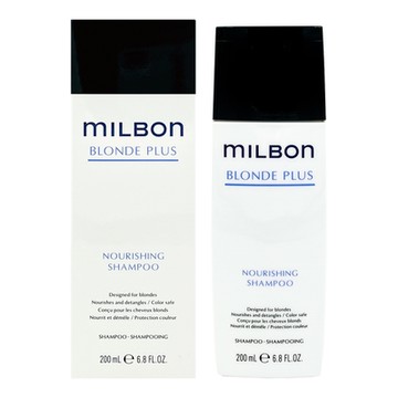 MILBON哥德式 公司貨 煥金洗髮精N 200ML 適漂髮與脆弱無光澤髮質