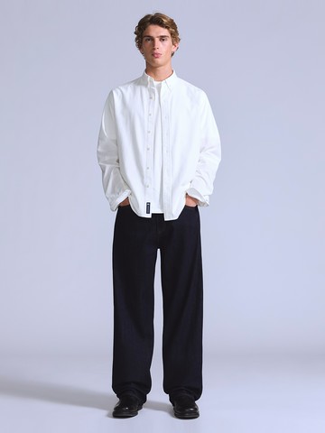 BLUETAB™ Marker 中腰牛仔寬褲 / MOJ日本面料 / 原色 ONE WASH 人氣新品