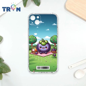 TRON IPhone 14 PLUS 野餐的山竹系列 四角防摔載具殼 軟殼 手機殼