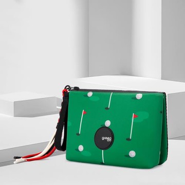 Greenon女士高爾夫手拿包 手抓袋 手包 GOLF時尚小球包便攜手拎包