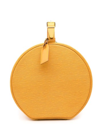 Louis Vuitton Pre-Owned - 1996 Boite Chapeaux 30 box - unisex - Leather - One Size - Orange