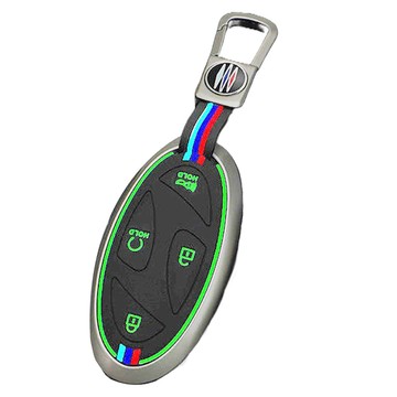 CRONICLE Z系列 現代 GN7 金屬 7鍵 鵝卵石 夜光 款式 鑰匙套  單品  灰色