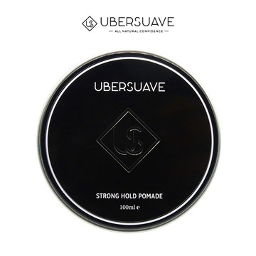 新加坡 Ubersuave 優博士 強力定型 水性髮油（水洗式油頭髮油 古龍水香水香氛造型復古水洗髮品推薦 Pomade