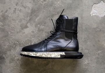 歐美 高端訂製鞋 真皮  厚底 長筒 靴 GD BG