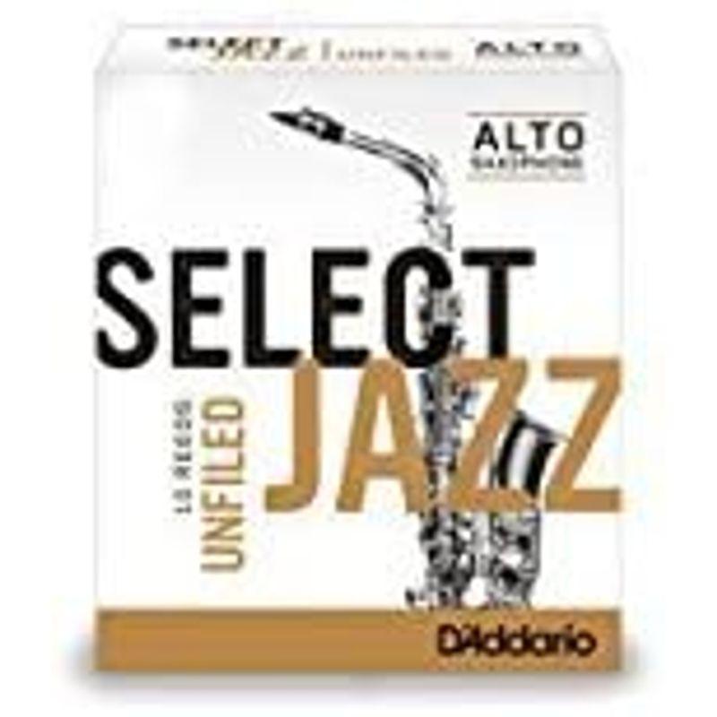 D Addario Woodwinds アルトサックス用リード Select Jazz Alto Sax Unfiled