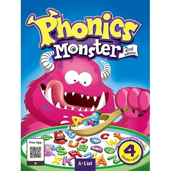 Phonics Monster 4：Student book 2E（with App）