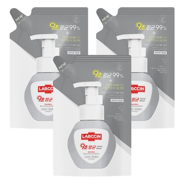 LABCCiN 舒敏溫和洗手慕斯補充包  200ml  3包