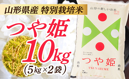 IG 山形県産 特別栽培米 つや姫10kg (5㎏×2袋)