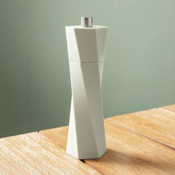《VEGA》德國 Elara碳鋼刀胡椒研磨罐(象牙白19cm) | 調味瓶 鹽巴罐 胡椒罐 調味罐 海鹽