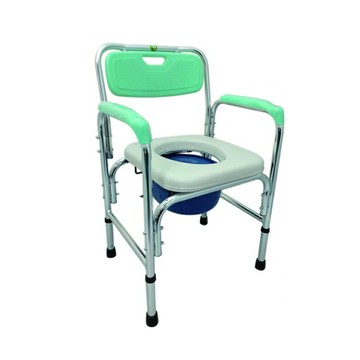 來而康 鋁合金 便盆椅 FZK-4316 便器椅 洗澡椅 馬桶椅 便椅 可調高度 圓孔坐墊 FZK4316