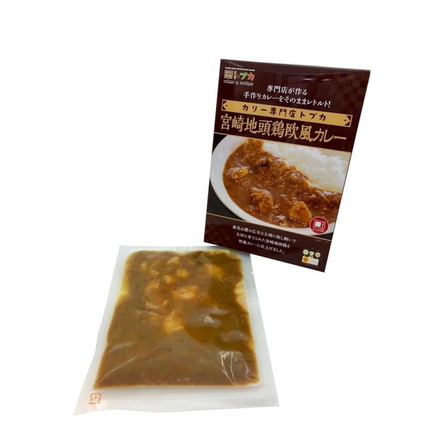 カリー専門店 トプカ 宮崎地頭鶏欧風カレー 200g カレー