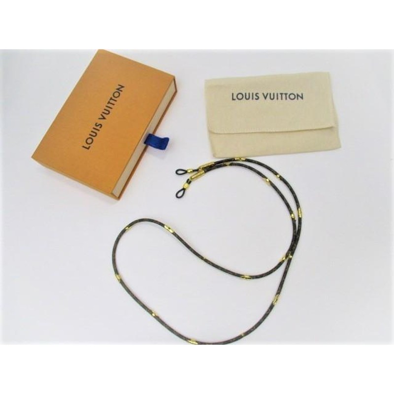ルイヴィトンメガネチーン サングラスチェーン LOUISVUITTON グラス 