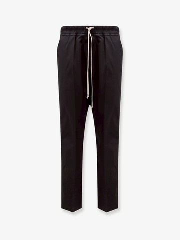 Drawstring Long certified cotton trousers - RICK OWENS - gender_Man