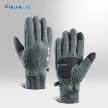 保暖手套男士棉加絨加厚防寒騎行女秋冬季運動戶外騎車電動摩托車