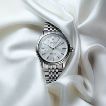 SEIKO精工 PRESAGE 日系職人 白練 三日鍊 機械手錶 送禮 禮物 HCC001J1 / 6R51-00G0S