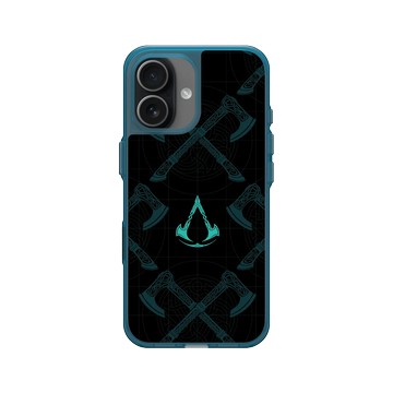 iPhone 17 Clear (相機按鈕) 夜幕藍 - Assassin's Creed - Valhalla - Dual Axes