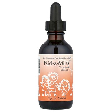 Christopher's Original Formulas, KiD-e-Well™，維生素和礦物質，2 液量盎司