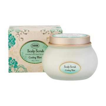 SABON 沁心薄荷死海鹽頭皮磨砂膏(300g)_國際航空版